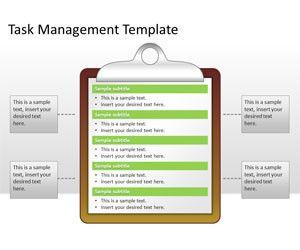 Checklist Template Ppt Task Management PowerPoint Template