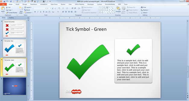 Free Tick Symbol For PowerPoint Presentations Free PowerPoint 