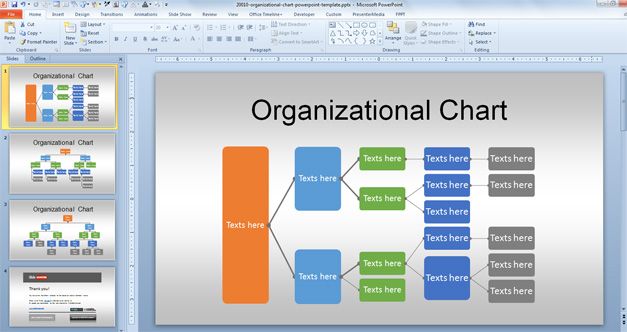 Organisation Chart Templates