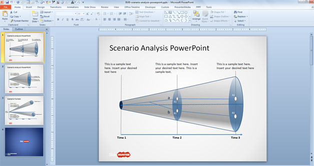 Free Scenario Analysis PowerPoint Template - Free PowerPoint Templates ...