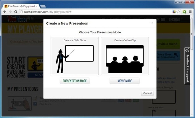 play animation in powerpoint presentation mode