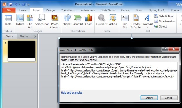embedding youtube video in powerpoint 2016 embedding youtube video in powerpoint 2016