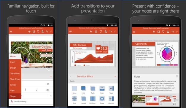 application powerpoint android