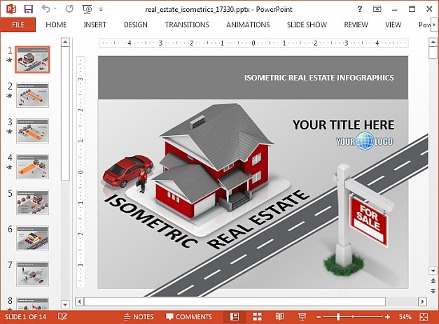 isometric drawing powerpoint presentation