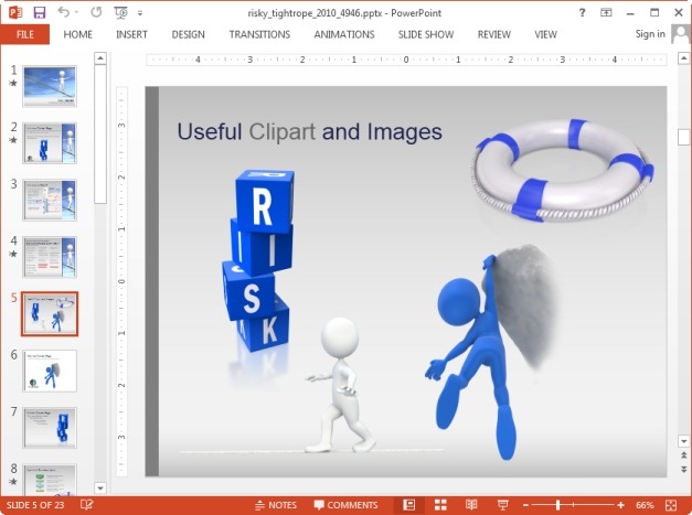 Risk Assessment Template For PowerPoint