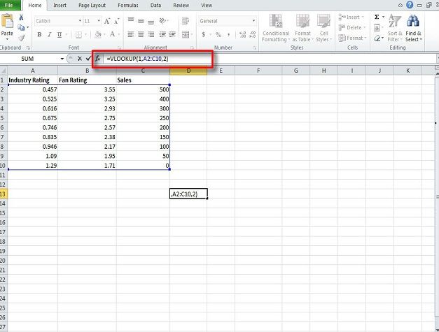 How to use Excel VLOOKUP Formulas Effectively - SlideHunter.com