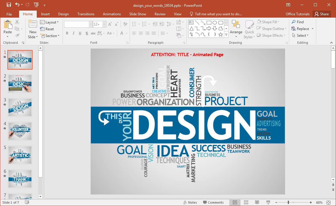 animated-word-cloud-powerpoint-template