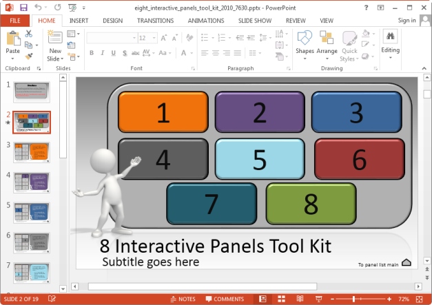 how to make an interactive powerpoint presentation