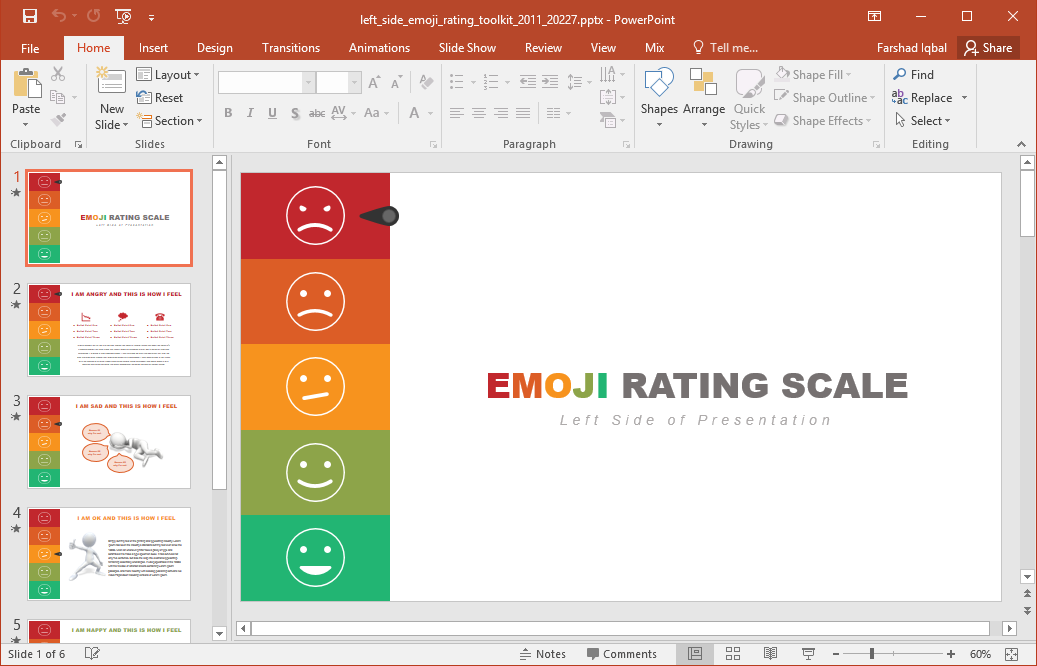 animated emoji rating powerpoint template animated emoji rating powerpoint template, Presentation templates