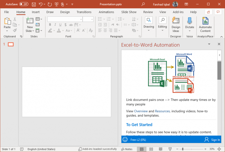 How To Automatically Update Excel Data In Powerpoint