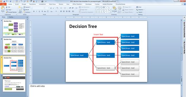 Decision Tree Template for PowerPoint