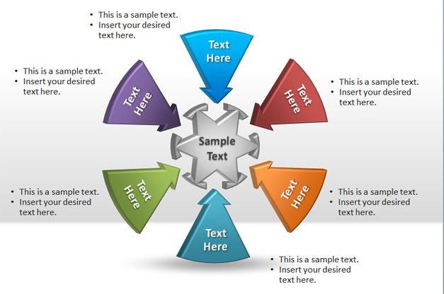 Free Round Powerpoint Diagram