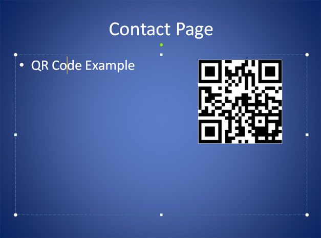 how to create a qr code for a powerpoint presentation