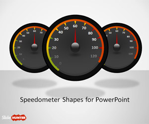 Free Dashboard Speedometer Shapes for PowerPoint - Free 
