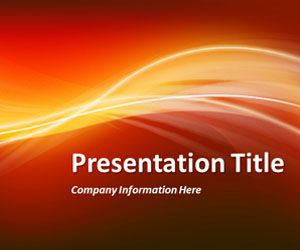 Free Abstract Curves 6 PowerPoint Template - Free PowerPoint Templates ...