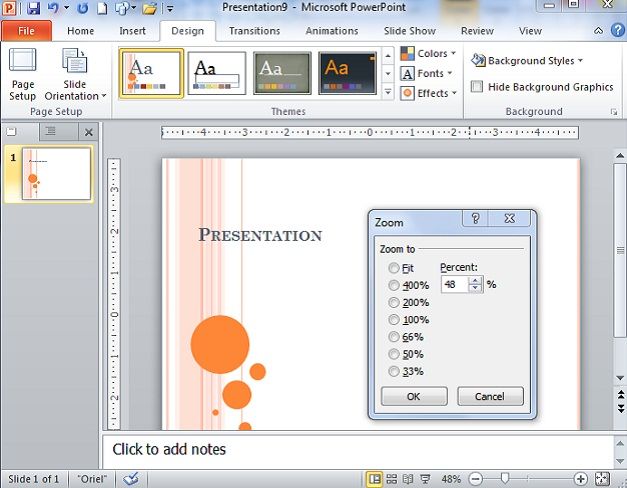 Как сделать zoom в powerpoint